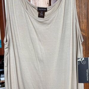 Multiples Light Tan Blouse